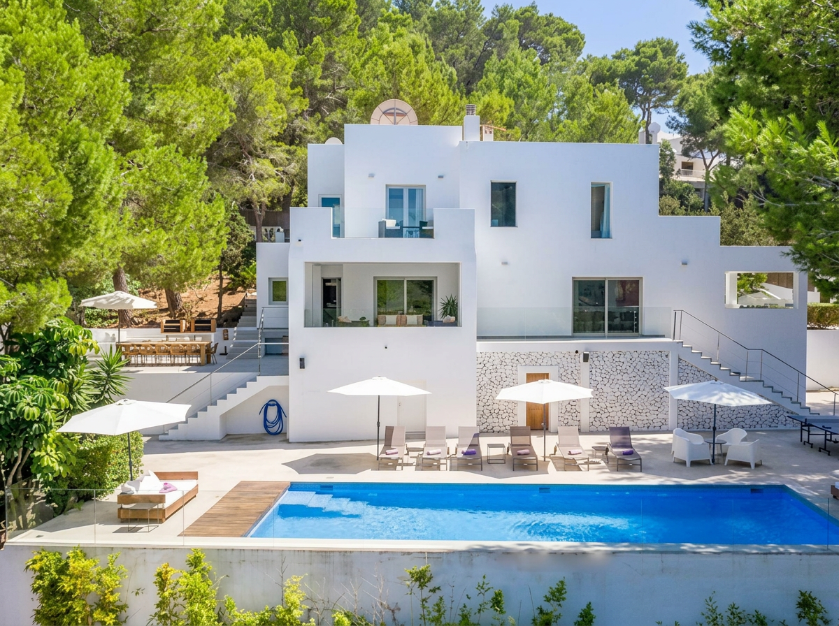 Villa met zwembad in Spanje